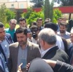 بازدید نائب رئیس مجلس از بیمارستان شهید رجایی گچساران