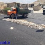 آغاز عملیات زیرسازی و آسفالت جاده ارتباطی روستای چشمه زعفران  چرام