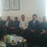 تجدید میثاق شهردار ومعاونین شهرداری چرام با سپاه پاسداران