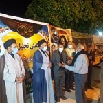 مراسم تجلیل از پیرغلامان وخادمان اهل بیت (ع) در روستای شیرازی چرام برگزار شد+تصاویر