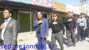 مراسم عزاداری اربعین حسینی در دهدشت برگزار شد+تصاویر