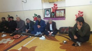 بازدید رئیس اداره امور ایثارگان سازمان جهادکشاورزی از خانواده شهدای جهادی در دهدشت