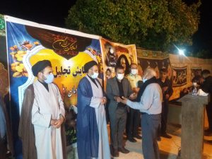 مراسم تجلیل از پیرغلامان وخادمان اهل بیت (ع) در روستای شیرازی چرام برگزار شد+تصاویر
