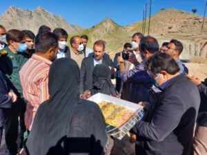 خبرهای خوش حجت الاسلام موحد برای مردم روستای زادگاه شهید طیب